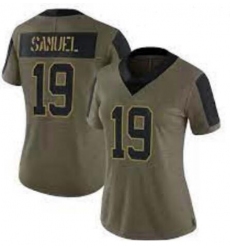 Women San Francisco 49ers 19 Deebo Samuel Nike 2021 Salute To Service Jersey