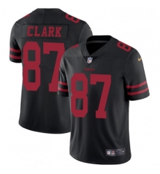 Youth Nike San Francisco 49ers 87 Dwight Clark Black Vapor Untouchable Limited Player NFL Jersey