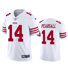 Youth San Francisco 49ers 14 Ricky Pearsall White 2024 Draft Vapor Untouchable Limited Stitched Football Jersey