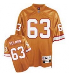 Tampa Bay Buccaneers 63 Lee Roy Selmon Throwback orange Jersey