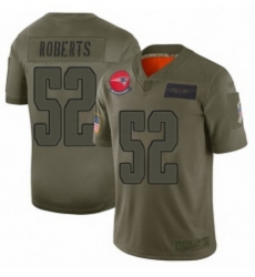 Womens New England Patriots 52 Elandon Roberts Limited Camo 2019 Salute to Service Football Jersey