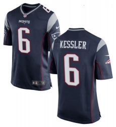 Youth Patriots 6 Cody Kessler Navy Blue Team Football Vapor Untouchable Jersey