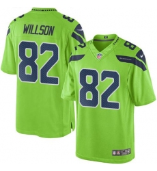 Nike Seahawks #82 Luke Willson Green Mens Stitched NFL Limited Rush Jersey