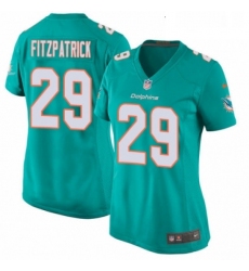 Womens Nike Miami Dolphins 29 Minkah Fitzpatrick Game Aqua Green Team Color NFL Jersey