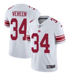 Nike Giants #34 Shane Vereen White Mens Stitched NFL Vapor Untouchable Limited Jersey