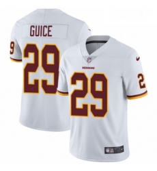 Mens Nike Washington Redskins 29 Derrius Guice White Vapor Untouchable Limited Player NFL Jersey