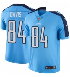 Youth Nike Tennessee Titans 84 Corey Davis Light Blue Team Color Vapor Untouchable Limited Player NFL Jersey