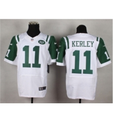 Nike new york jets 11 Jeremy Kerley white Elite NFL Jersey