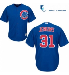 Youth Majestic Chicago Cubs 31 Fergie Jenkins Authentic Royal Blue Alternate Cool Base MLB Jersey