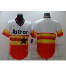 Houston Astros Blank Multi Color Nike Cooperstown Collection Jersey