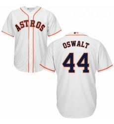 Youth Majestic Houston Astros 44 Roy Oswalt Replica White Home Cool Base MLB Jersey