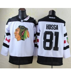 Blackhawks #81 Marian Hossa White 2016 Stadium Series Stitched NHL Jersey 7880 44459