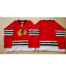 Chicago Blackhawks Blank Red Mitchell And Ness 1960-61 Stitched NHL Jersey