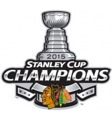 2015 Chicago Blackhawks Stanley Cup Champion Patch Biaog