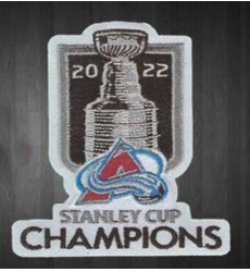 Colorado Avalanche 2022 Stanley Cup Champions Patch Biaog