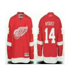 NHL Jerseys Deroit Red Wings #14 Nyquist CCM Red Throwback Jerseys