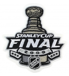 2009 NHL Final Stanley Cup Patch Biaog