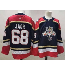 Panthers 68 Jaromir Jagr Black 2020 21 Reverse Retro Adidas Jersey