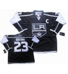 Los Angeles Kings #23 Dustin Brown Black Jersey