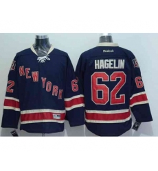 nhl jerseys new york rangers #62 hagelin dk.blue[85th]