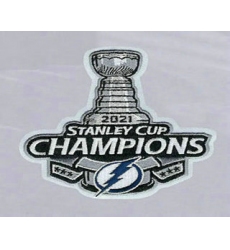 2021 Tampa Bay Lightning Stanley Cup Champions Patch Biaog