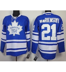 Toronto Maple Leafs 21 van Riemsdyk Blue NHL Jersey