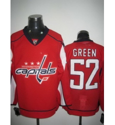 jerseys Washington Capitals 52 GREEN red Jerseys