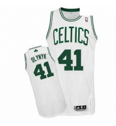 Revolution 30 Celtics 41 Kelly Olynyk White Stitched NBA Jersey 