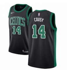 Womens Adidas Boston Celtics 14 Bob Cousy Swingman Black NBA Jersey Statement Edition