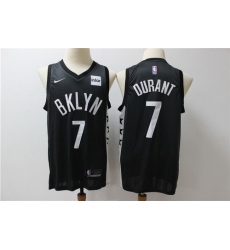 Nets 7 Kevin Durant Black Nike Swingman Jersey