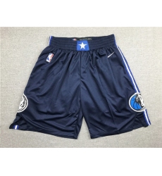 Mavericks Navy Nike Shorts