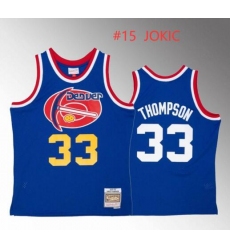 Men Denver #15 Jokic Throwback Jersey