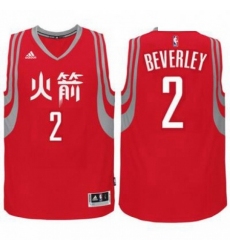 adidas Houston Rockets 2 Patrick Beverley Red Chinese New Year Swingman Jersey 