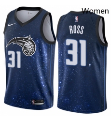 Womens Nike Orlando Magic 31 Terrence Ross Swingman Blue NBA Jersey City Edition