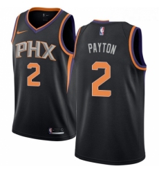 Womens Nike Phoenix Suns 2 Elfrid Payton Swingman Black Alternate NBA Jersey Statement Edition 