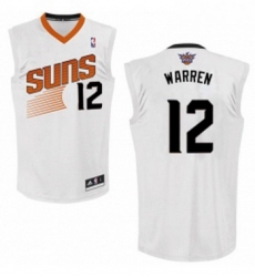 Youth Adidas Phoenix Suns 12 TJ Warren Swingman White Home NBA Jersey