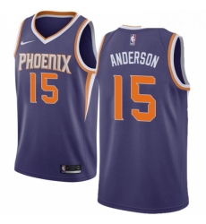 Youth Nike Phoenix Suns 15 Ryan Anderson Swingman Purple NBA Jersey Icon Edition 