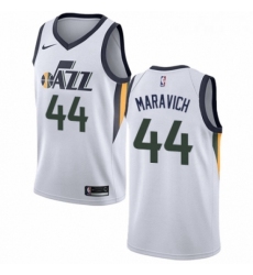 Womens Nike Utah Jazz 44 Pete Maravich Swingman NBA Jersey Association Edition