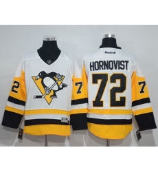 Penguins #72 Patric Hornqvist White New Away Stitched NHL Jersey