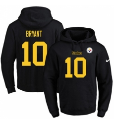 NFL Mens Nike Pittsburgh Steelers 10 Martavis Bryant BlackGold No Name Number Pullover Hoodie