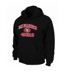 NFL Mens Nike San Francisco 49ers Heart Soul Pullover Hoodie Black