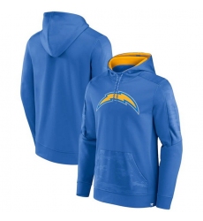 Men Los Angeles Chargers Blue On The Ball Pullover Hoodie