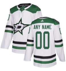 Men Women Youth Toddler Youth White Jersey - Customized Adidas Dallas Stars Away