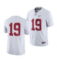 Alabama Crimson Tide Men's White Game Nike Jersey II