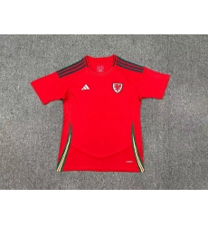 Wales Home Red 2024 Soccer Jersey