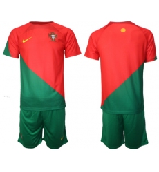 Men FIFA 2022 Portugal Soccer Customized Jersey 021