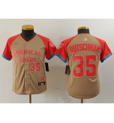 Youth American League 35 Adley Rutschman Cream 2024 All Star Limited Stitched Jersey 6